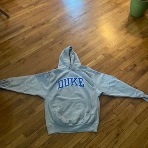 Medium Duke University hoodie in gray